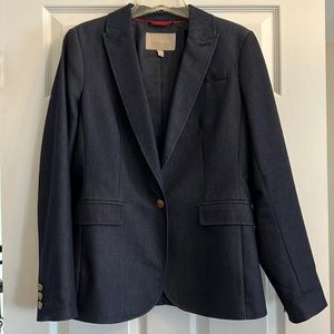 Denim blazer
